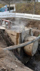 Vaijerisahausta Hilti DS WS 15 -sahalla