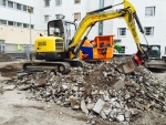 Betoninmurskausta suoraan kohteessa