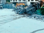 Betonin pulverointi